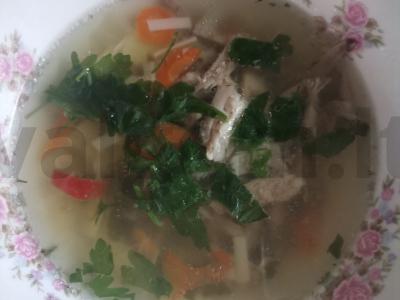 Antienos sriuba su makaronais pagrindine nuotrauka