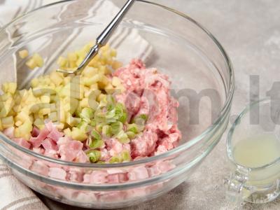 Keptas kiaulienos rietas Žingsnis 2