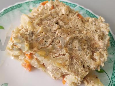 Žiedinė kopūstai, kepti grietinėje pagrindine nuotrauka