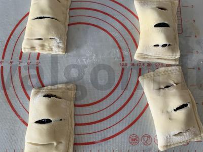 Sluoksniuotos bandelės su mėlynių džemu Žingsnis 7