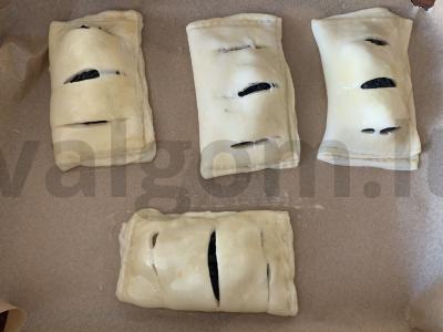 Sluoksniuotos bandelės su mėlynių džemu Žingsnis 8