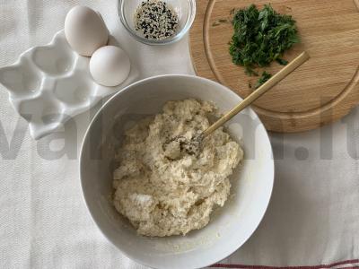 PP varškės bandelės su žolelėmis Žingsnis 4