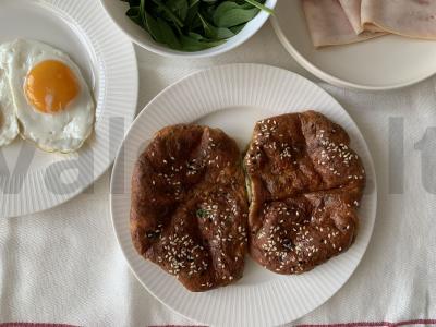 PP varškės bandelės su žolelėmis Žingsnis 7