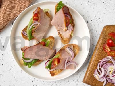 Brusketa su šonine Žingsnis 5