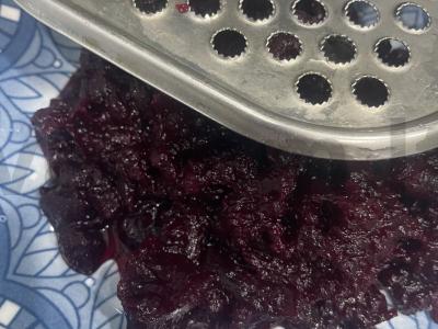 Burokėlių užtepas su varškės sūriu Žingsnis 1