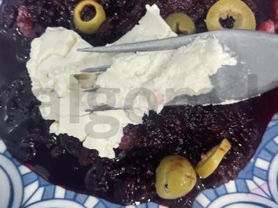 Burokėlių užtepas su varškės sūriu Žingsnis 4