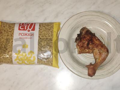 Antras patiekalas „Bakalauro minimalizmas“ Žingsnis 1