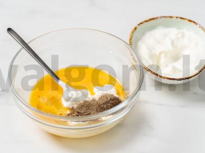 Karštas ritinys su faršu ir sūriu Žingsnis 6