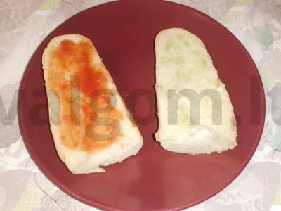 Šiltas užkandis „Bagetų dirbtuvės“ Žingsnis 2