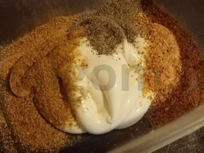 Kepta šoninė su česnaku ir garstyčiomis Žingsnis 3