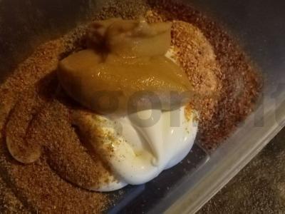 Kepta šoninė su česnaku ir garstyčiomis Žingsnis 4