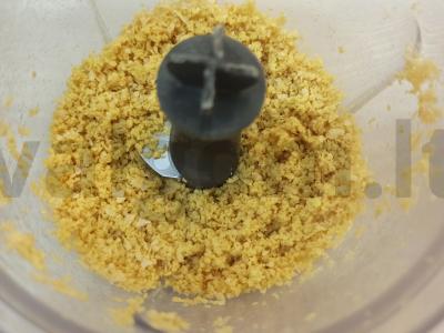 Vafliniai saldainiai su anakardžiais Žingsnis 2