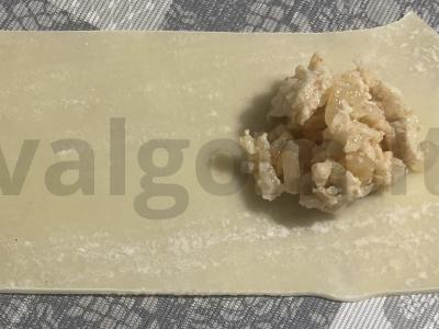 Kepti kvadratėliai su vištienos faršu Žingsnis 6