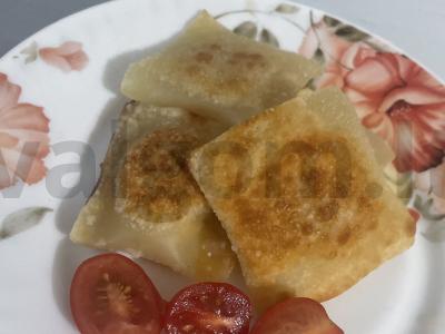 Kepti kvadratėliai su vištienos faršu pagrindine nuotrauka