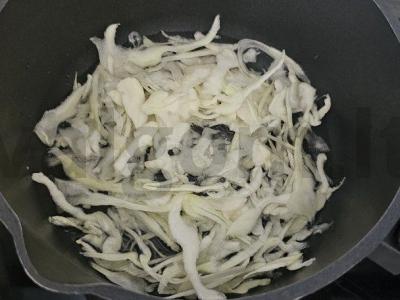 Kopūstų kotletai su kreminiu sūriu ir kiaušiniu Žingsnis 2