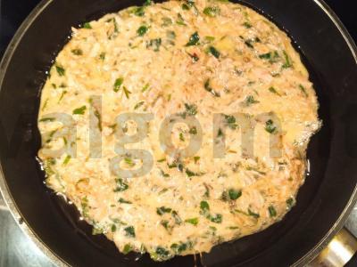 Baltymų pusryčiai su tunu ir kiaušiniu Žingsnis 5