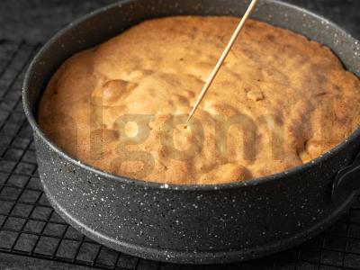 Obuolių ir apelsinų šarlotė Žingsnis 6