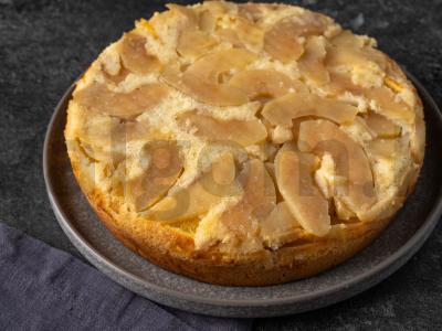 Obuolių ir apelsinų šarlotė Žingsnis 7