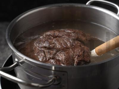 Sraigės su mėsos sultiniu Žingsnis 2