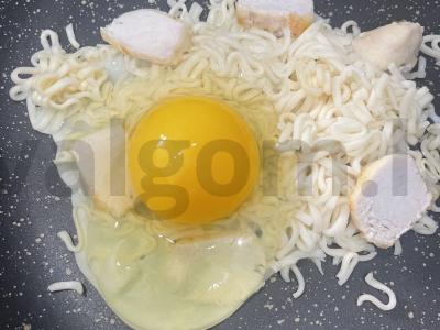 Kiaušinienė „Megas“ su makaronais Žingsnis 6