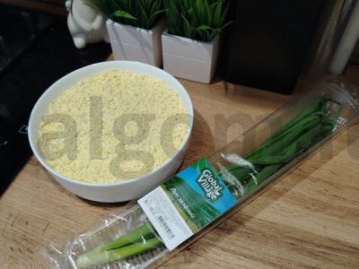 Salotas su pievagrybiais, sūriu ir vištiena Žingsnis 8