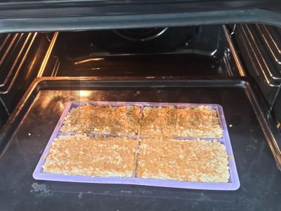 Obuolių vafliai iš žaliųjų grikių miltų Žingsnis 6