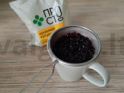 Gelis iš serbentų uogienės Žingsnis 2