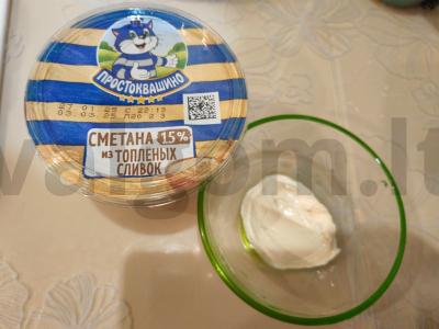 Koldūnai su grikiais grietinėlės padaže Žingsnis 8