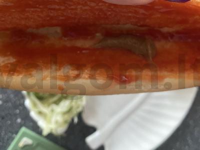 Karštas šuo su dešrelėmis ir kopūstais Žingsnis 2