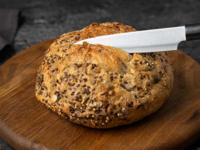 Sūrio-česnakinis duona Žingsnis 1