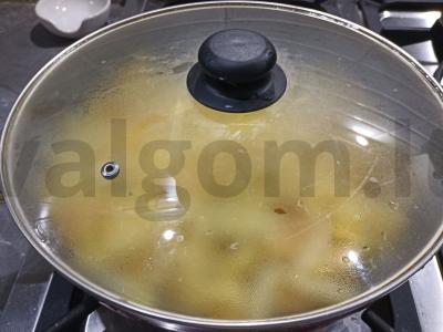 Kepta bulvė su džiovintais pomidorais Žingsnis 6