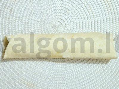 Rulėliai su silpniai sūdyta lašiša ir agurku Žingsnis 4