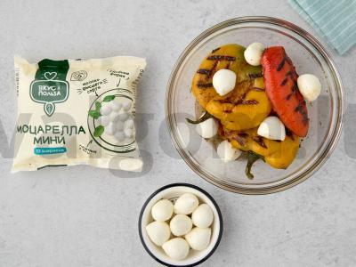 Kepti daržovės su mocarela Žingsnis 4