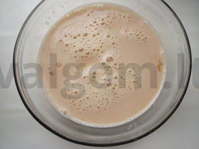 Kremas-karamelė arba karamelinis flanas Žingsnis 7