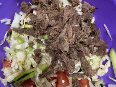 Kruopščios lazanijos vamzdeliai su jautiena ir garstyčiomis Žingsnis 4