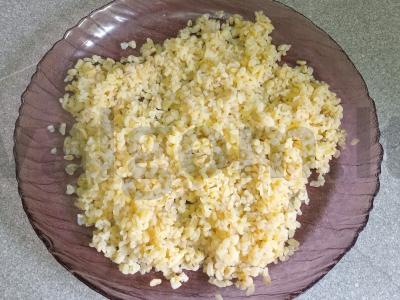 Vištienos širdelės grietinėje su bulguro garnyru Žingsnis 9