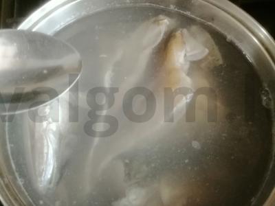 Žuvienė su krapais ir daržovėmis Žingsnis 1