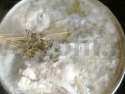 Žuvienė su krapais ir daržovėmis Žingsnis 5