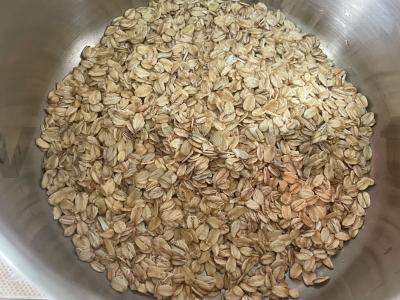 Avižinė košė su braškėmis Žingsnis 1