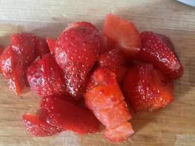 Avižinė košė su braškėmis Žingsnis 4