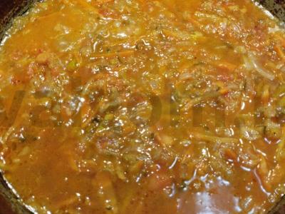 Skaniausias raugintų agurkų sriuba su bulguru Žingsnis 4