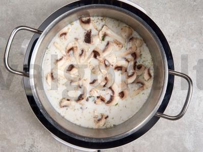 Kokosų sriuba su grybais ir krevetėmis Žingsnis 4
