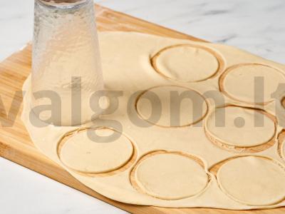 Koldūnai su sūriu Žingsnis 4