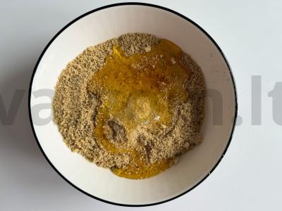 Namų halva šokolade Žingsnis 2