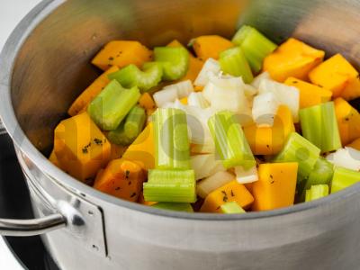 Moliūgų sriuba su lęšiais Žingsnis 3