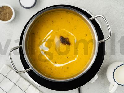 Moliūgų sriuba su lęšiais Žingsnis 6