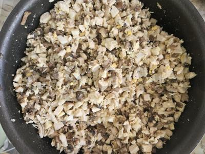 Kiaulienos ir grybų tartaletės Žingsnis 4