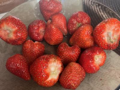 Braškinių mochito Žingsnis 1