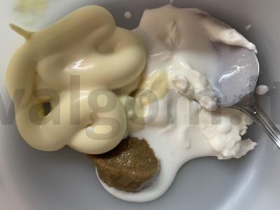 Salotas „Silkė po kailiu“ su garstyčių padažu Žingsnis 5