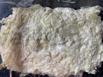 Salotas „Silkė po kailiu“ su garstyčių padažu Žingsnis 8